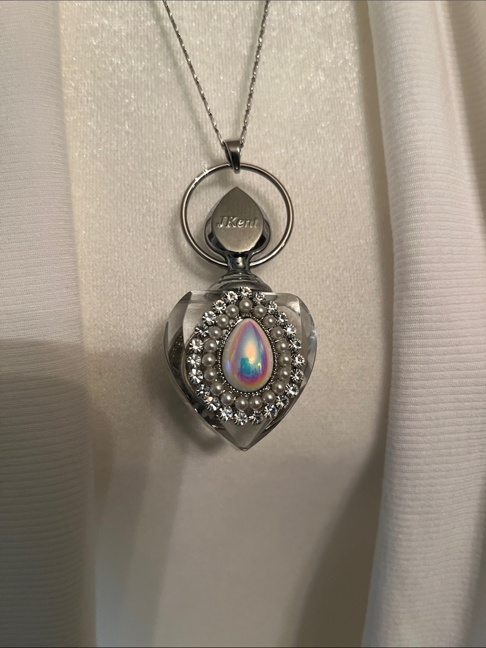 Jacqueline Kent Perfume Bottle Pendant Necklace